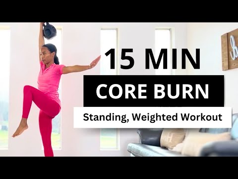 15-Min Standing Core Workout to Flatten Your Tummy || Diastasis Recti Safe || Mommy Mango