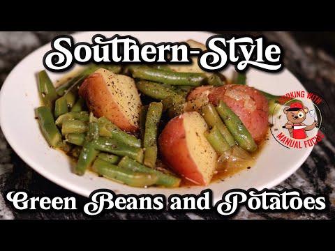 Easy Green Beans and Potatoes Recipe with Bacon (Thanksgiving Side Dish)