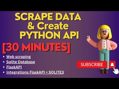 Create Python API with Scraped Data in 30 minutes