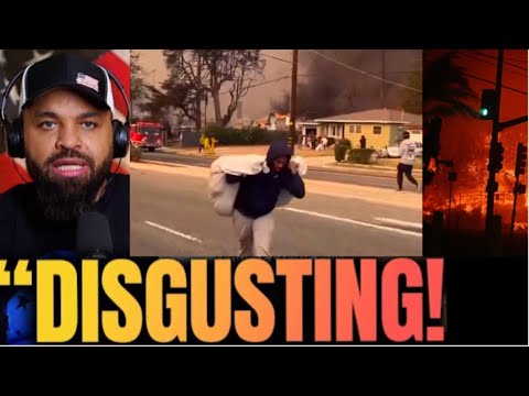 Disgusting California Wildfire Looters Posted on Twitter and TikTok!?