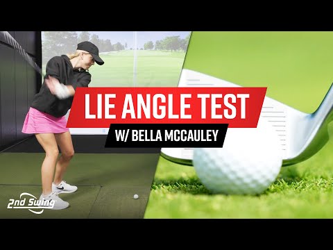 EXTREME Golf Lie Angle Irons Test w/ Bella McCauley