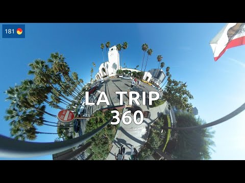 LA Trip  360 4K HIGHLIGHT (Hollywood, UCLA100)