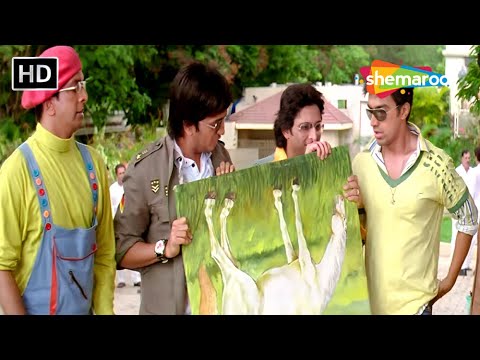 Dhamaal Comedy - फोटो उल्टा नहीं है घोडा लेटा हुआ है | Arshad Warsi |Ritesh Deshmukh | Javed Jaffrey