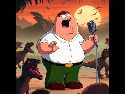 Peter Griffin Sings Jurassic Park! 🎤🦖 (Original Parody) @Sukoto140  #shorts #funny #familyguy