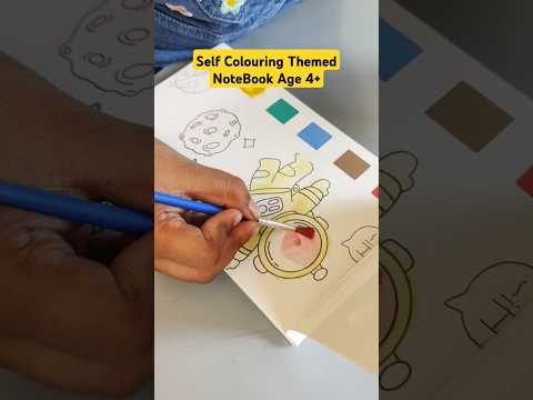 Pocket Watercolor Book | for age group 4+ #shorts #colour #book