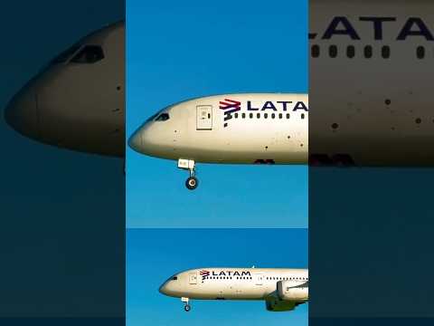 Latam aterrizaje perfecto en Barcelona #youtubeshorts #planespotting #shorts #short #remix #aviation