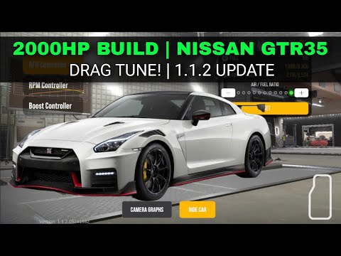 2.000HP GTR35 Drag Tune in CPM2 | Car Parking Multiplayer 2