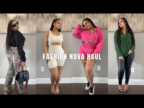 FASHION NOVA HAUL: My First Haul Since Having My Daughter (5 Months Postpartum)