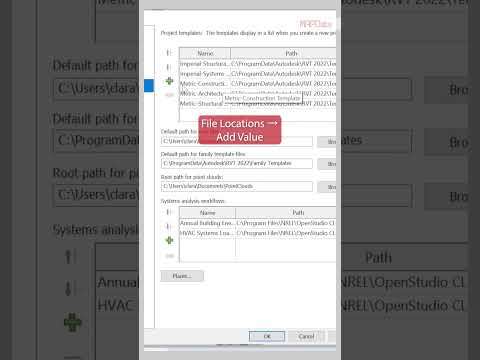 Como inserir um novo arquivo de template no Autodesk Revit #Shorts
