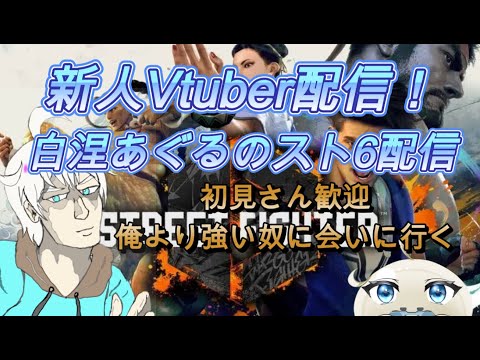 【ストリートファイター6】　対戦者求む！練習配信！！