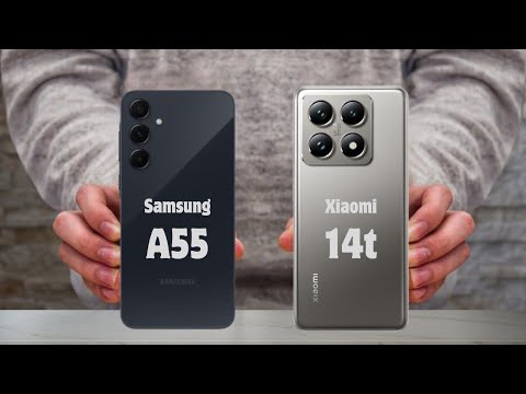 SAMSUNG A55 vs XIAOMI 14t || full comparison