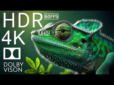 4K HDR 120fps Dolby Vision with Animal Sounds (Colorfully Dynamic) #61