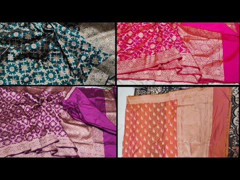 Banarasi Kataan Jangla Silk Saree