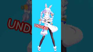 【MMD】UNDEAD#兎田ぺこら#vtuber #mmdホロライブ #mmd #shorts #踊ってみた #yoasobi #undead#ホロライブ