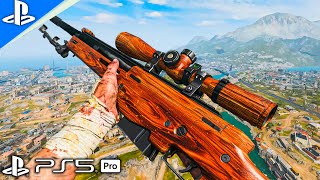 Call of Duty Warzone BR 6 Solo Sniper LW3A1 Gameplay PS5 PRO(No Commentary)