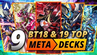 TOP 9 BEST META DECKS!!! BT18-19 & LM Special Booster Ver.2.0 Format!  | Digimon Card Game & TCG