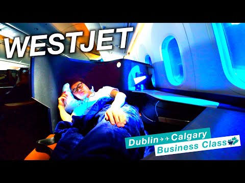 WestJet🇨🇦Business Class【Dublin✈︎✈︎Calgary】