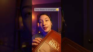 Does your Bible do this?? #asmr #christianasmr #softspoken