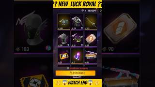 New Luck Royale event in #freefire #shorts #statusvideo #eventes