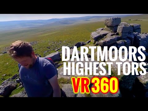 Exploring DARTMOORS HIGHEST TORS - A 5K 360 VR ADVENTURE