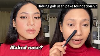 Hidung telanjang tanpa foundation #megasamaya #makeuptutorial