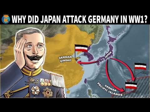 Why did Japan Attack Germany in World War 1?