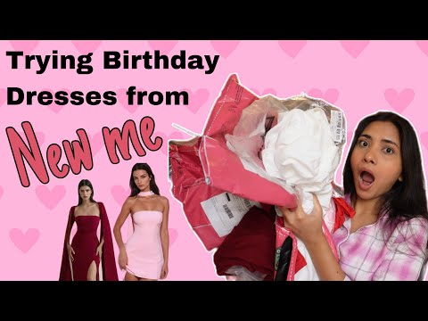 I tried birthday dresses from New Me| Honest Opinion🫤| Chhavi Jain