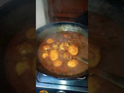 Egg Curry #village style egg curry #egg recipe #shorts #youtubeshorts