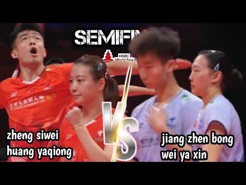 SEMIFINAL  : siwei/yaqiong [CHN] vs jiang/wei [CHN] | hsbc bwf world tour finals 2024