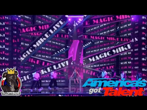 Solange Kardinaly with the Las Vegas cast of Magic Mike Live Full Performance AGT 2024