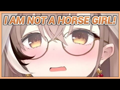 Mumei is 'not' a horse girl