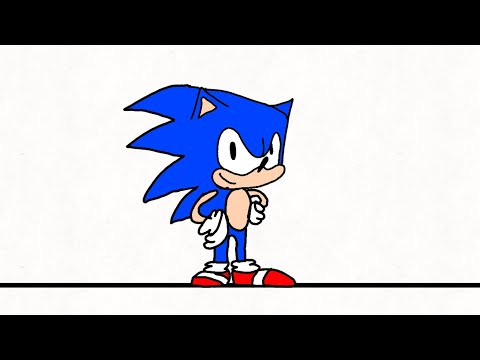 Sonic Running Animation