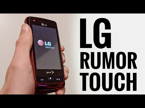 When LG tried to be cool | Reviewing the LG Rumor Touch