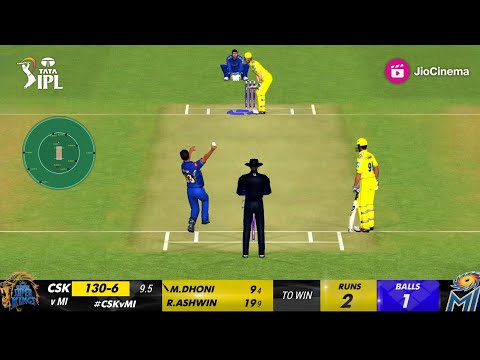 MI 2025 Vs CSK 2025 | Last Bowl Thriller IPL 2025 | Updated Squad Matches | IPL 2025 Gameplay