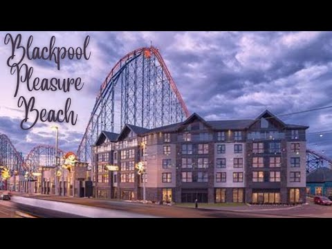 A walk around Blackpool Pleasure Beach & a ride on the famous Pleasure Beach Express