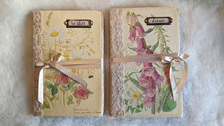 Edith Holden Altered File Folders ~ Flip Through ~ Edith Holden Junk Journal Ideas