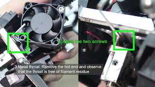 How to clear filament clog and properly load filament FLSUN V400.