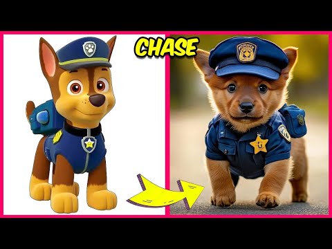 How Paw Patrol Characters Look In Real Life 🐶 + Guess The Paw Patrol Characters by Voice 🔊😍👮