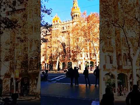 #2824 TRAVEL TIME - My First Step near Plaza Cataluña, Barcelona, Spain, Europa