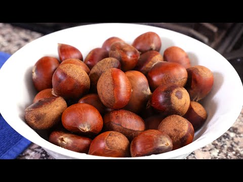 How to cook chestnuts (밤: Bam)