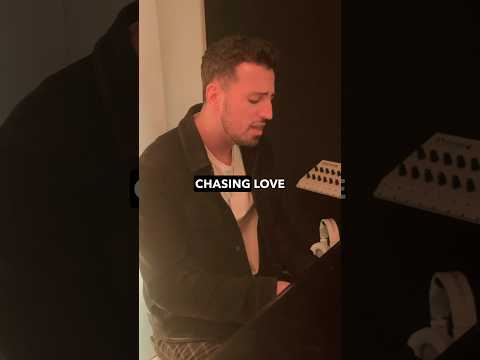 BTS of 'Chasing Love' Music Video: Piano Version During Filming Break #newmusic #singer #musicvideo