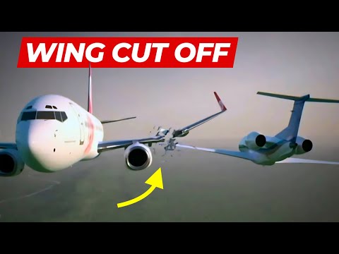 Wing Airliner Loses Part Of The LEFT WING - Can It Still Fly?