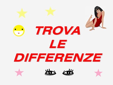 Trova le differenze 2 - Find the differences