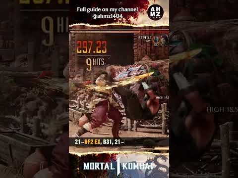 Baraka 503 damage 1 bar combo – Mortal Kombat 1