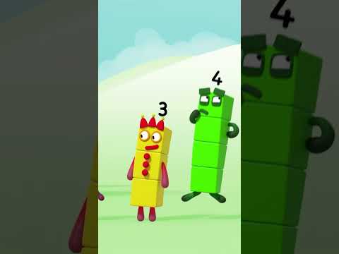 Colourful Maths - Part 1 | Meet Number Five | 123 Learn to Count | Numberblocks #shorts