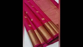 ✨Pure Kanjivaram Handloom silk sarees ✨Price:7700 ✨DM: 9042598287#shorts #saree#sarees#trending#ziah