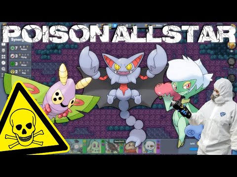 DUSTOX, ROSERADE and GLISCOR make the FOULEST POISON team in Pokémon Auto Chess !