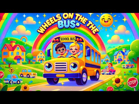 Sing Along & Make Your Kids Laugh With The Wheels on the Bus Nursery Rhyme for Toddlers @MozuKidz