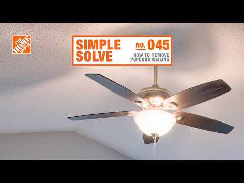 How to Remove Popcorn Ceiling