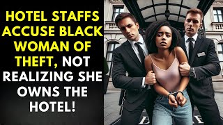 Hotel Staffs ACCUSE BLACK Woman Of THEFT, NOT REALIZING She Owns The Hotel!